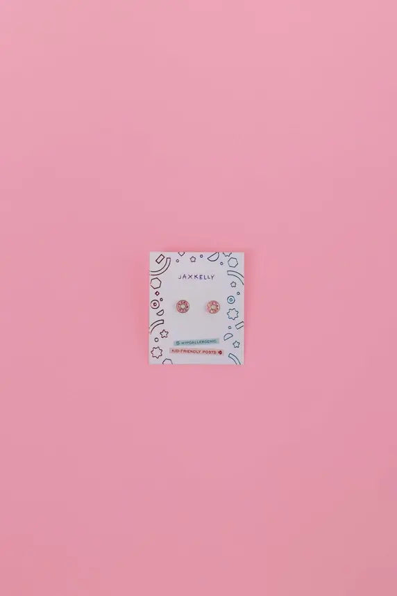 Kids Earrings: Donut