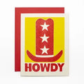 Howdy Hat Card