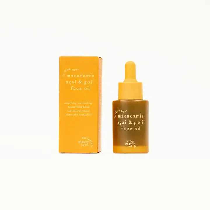 Facial Oil- Macadamia Acai & Goji