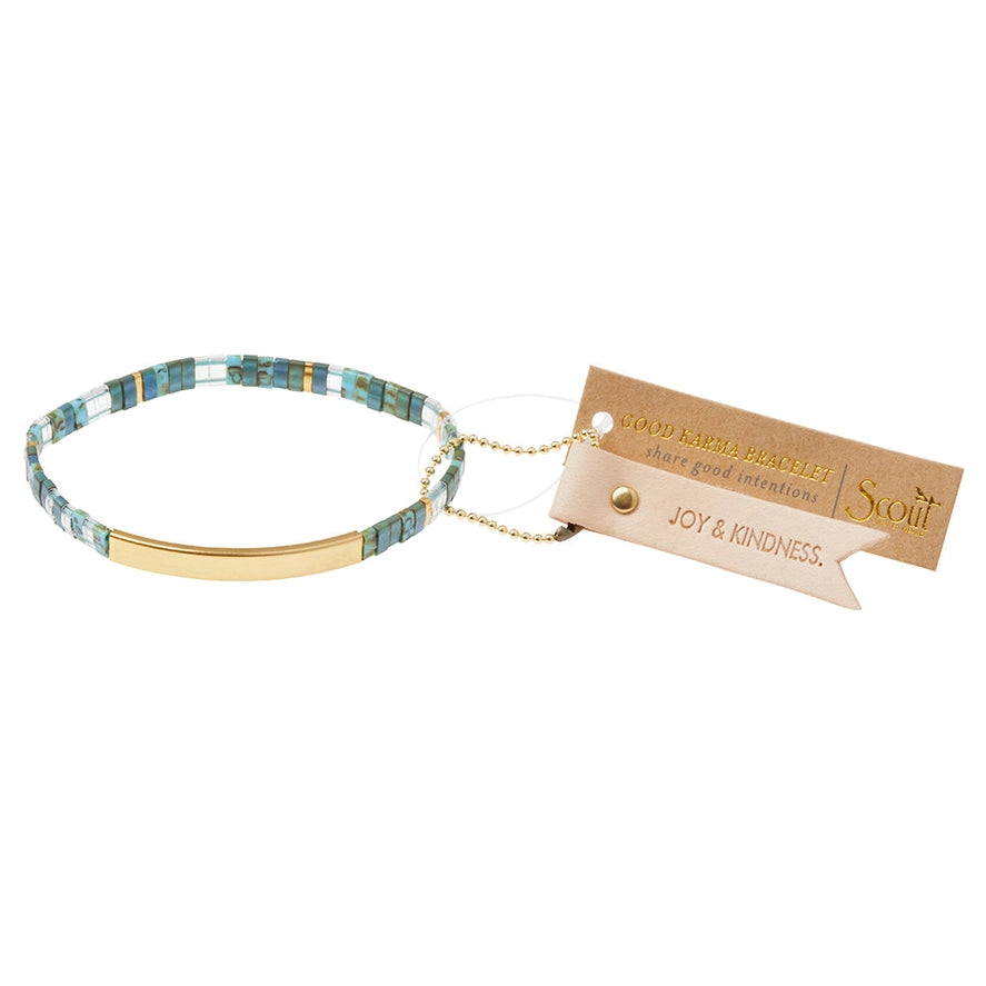 Good Karma Joy & Kindness -Marine/Gold