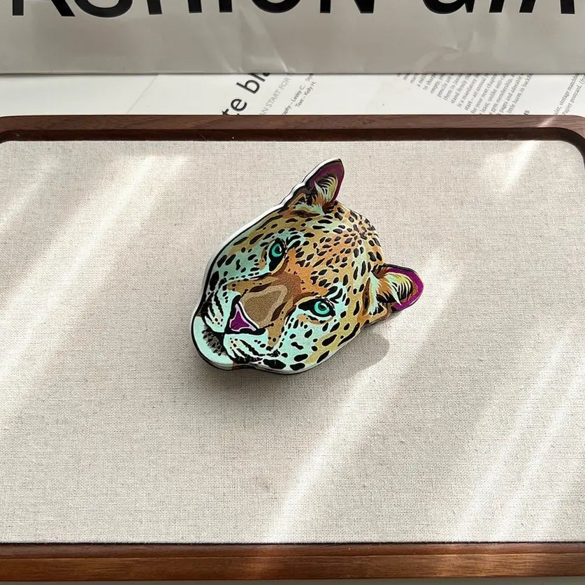 Leopard Claw Clip