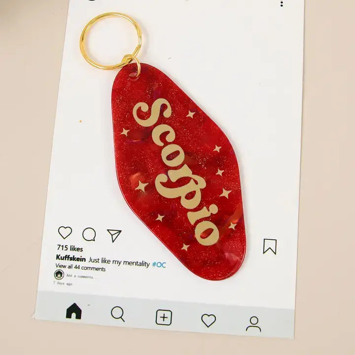 Keychain- Scorpio