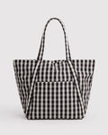 Cloud Bag - Black and Cream Gingham
