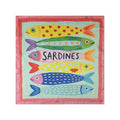 Vintage Sardines Bandana- Pink
