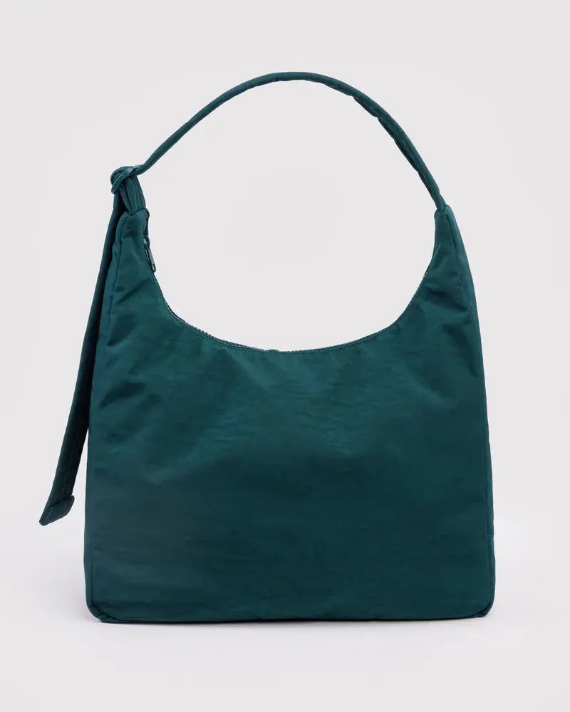 Nylon Shoulder Bag- Deep Sea
