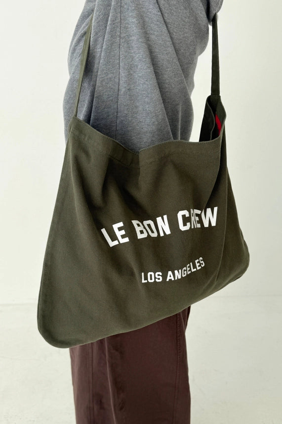 Happy Carry Bag- Olive/Le Bon Crew