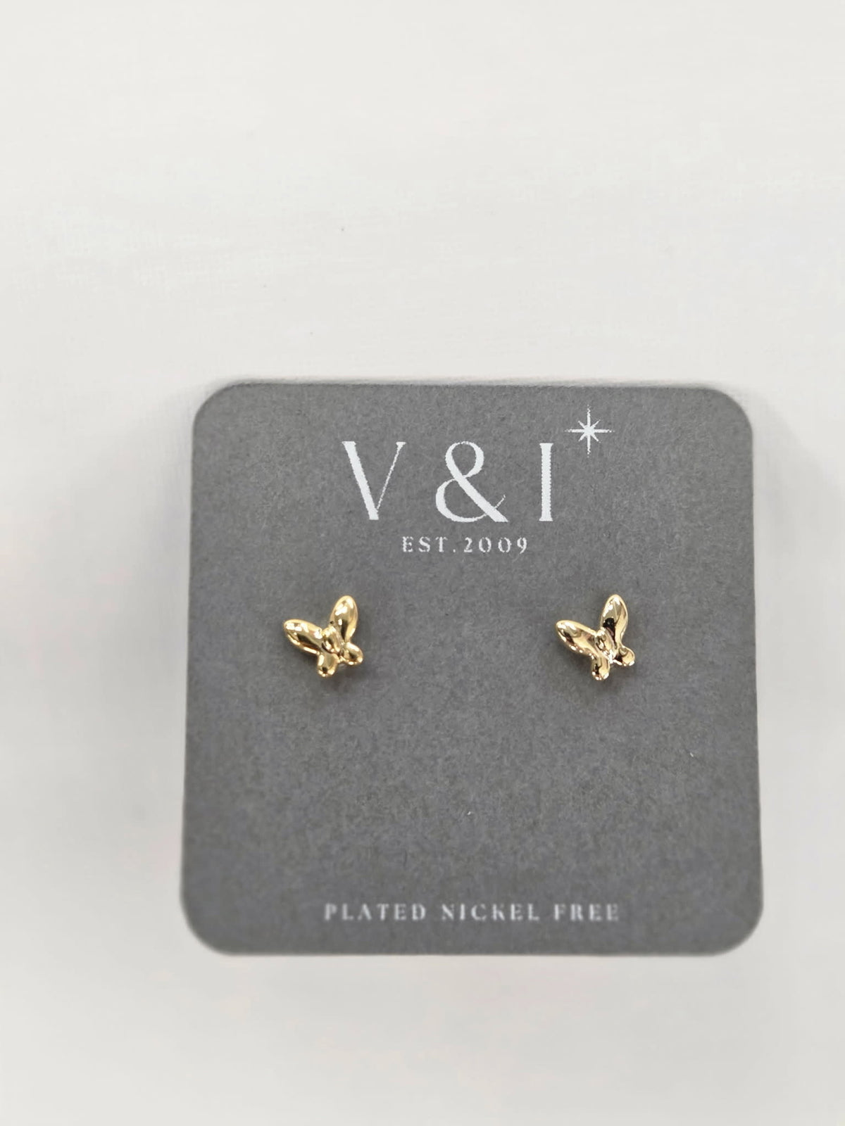 Butterfly Stud- G