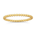 14kt Gold 1.5mm Beaded Ring - Size 7 6437277