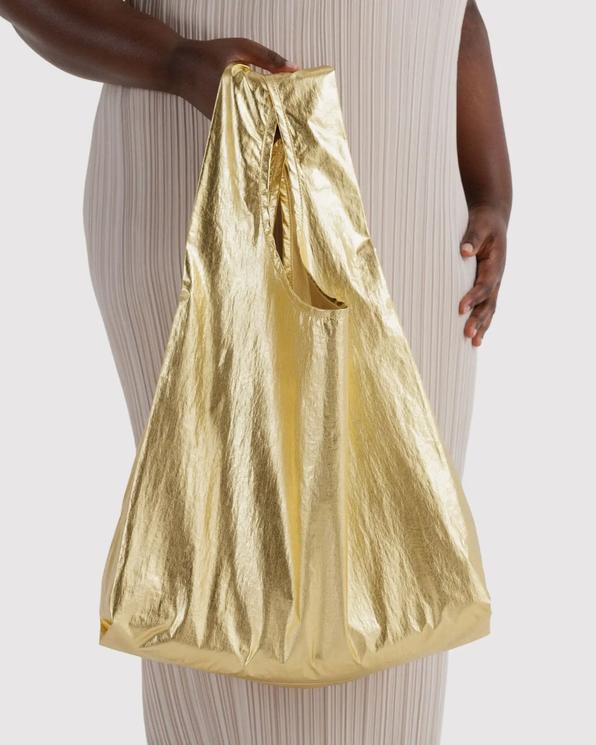Standard Baggu - Gold Metallic