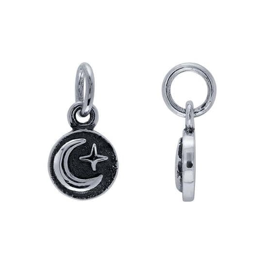 SS Mini Moon & Star Charm