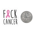 Mini Sticker- Fuck Cancer