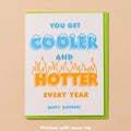 Cooler & Hotter Card