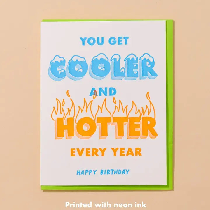 Cooler & Hotter Card