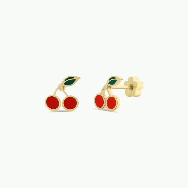 Kids Earrings: Cherry