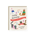 Favorite Cat Birthday Card