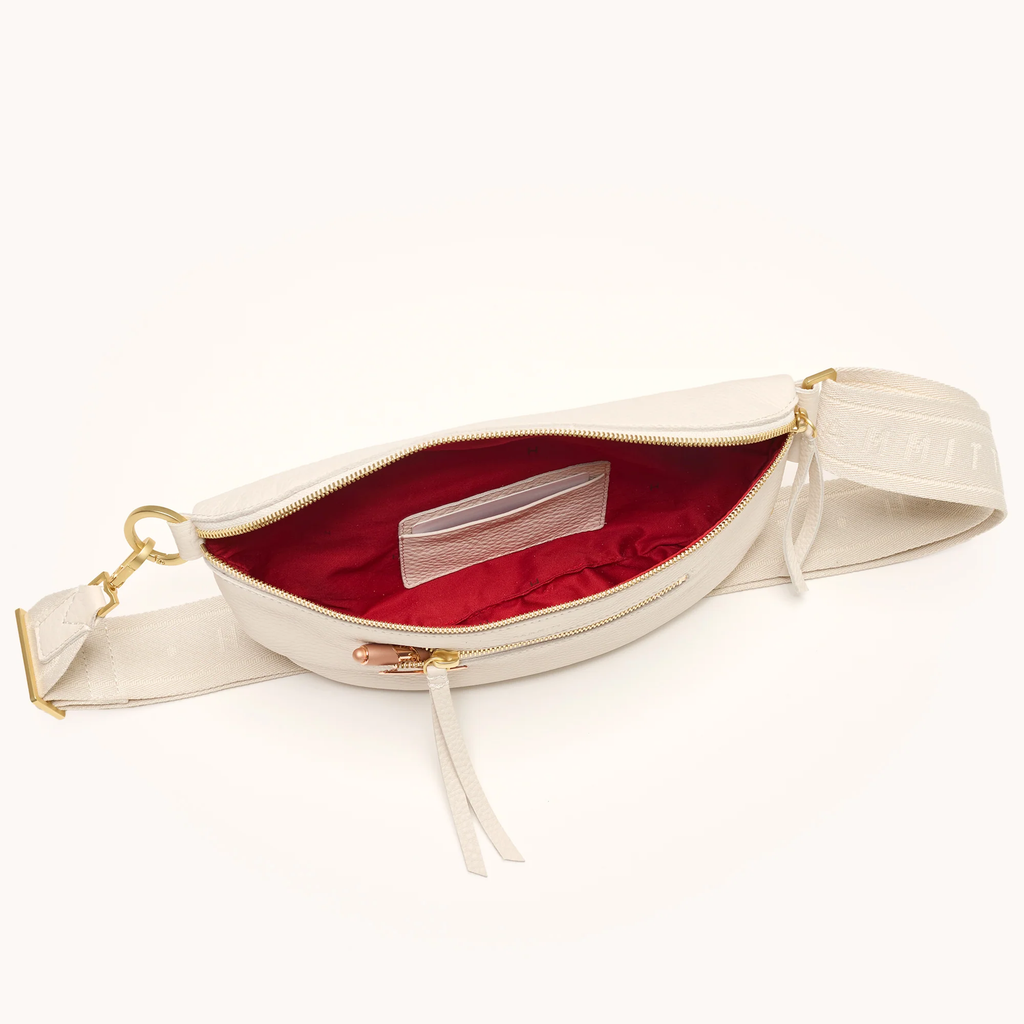 Charles Crossbody Medium- Calla Lily White-BG