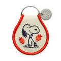 Patch Keychain-Snoopy Strawberry