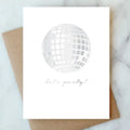 Birthday Cards Disco Ball