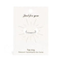Stainless Steel Minimalist Toe Ring