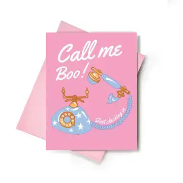 Retro Phone Thinking of You Card