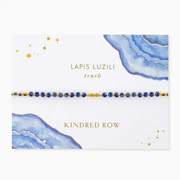 Lapis Lazuli Healing Gemstone Stacking Bracelet