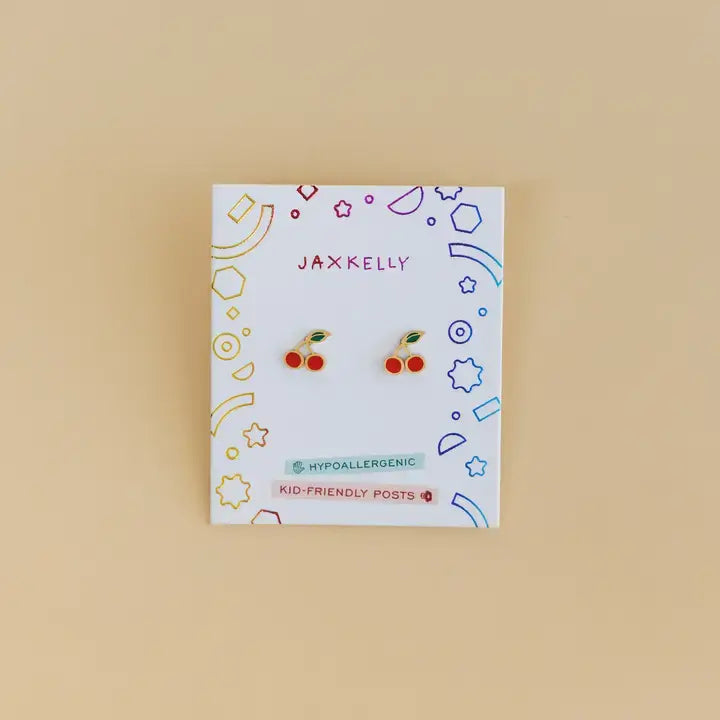 Kids Earrings: Cherry