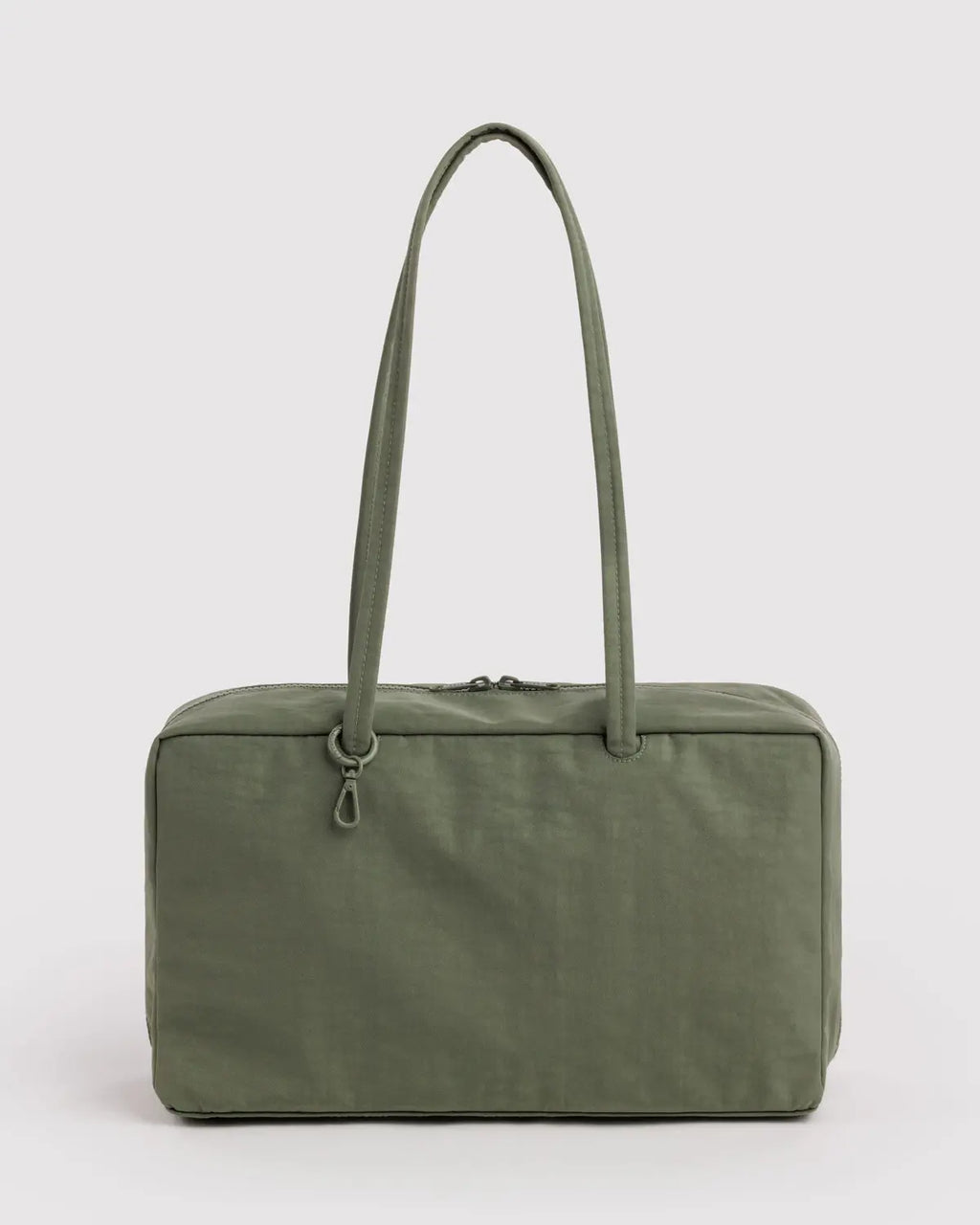 Medium Nylon Bowler Bag - Caper