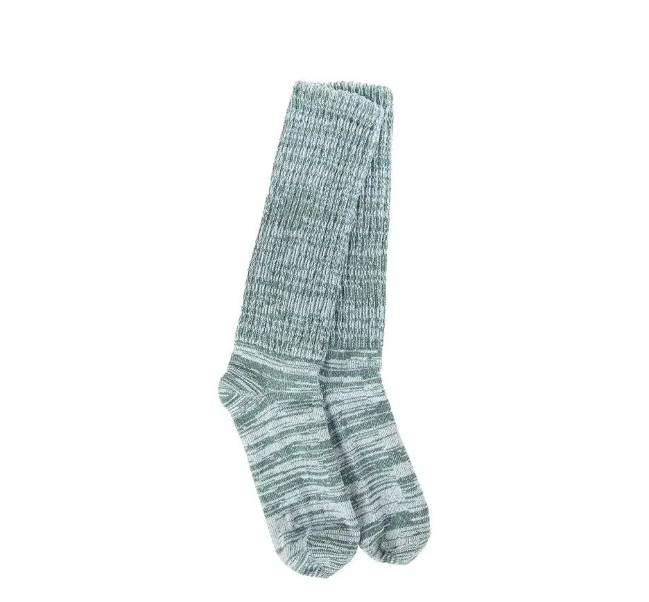 Slub Slouch Crew- Spruce