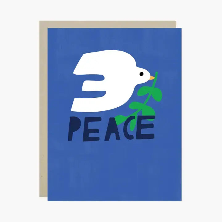 Peace Bird Holiday Card