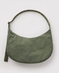 Large Nylon Crescent Bag - Caper