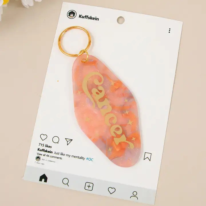 Keychain- Cancer