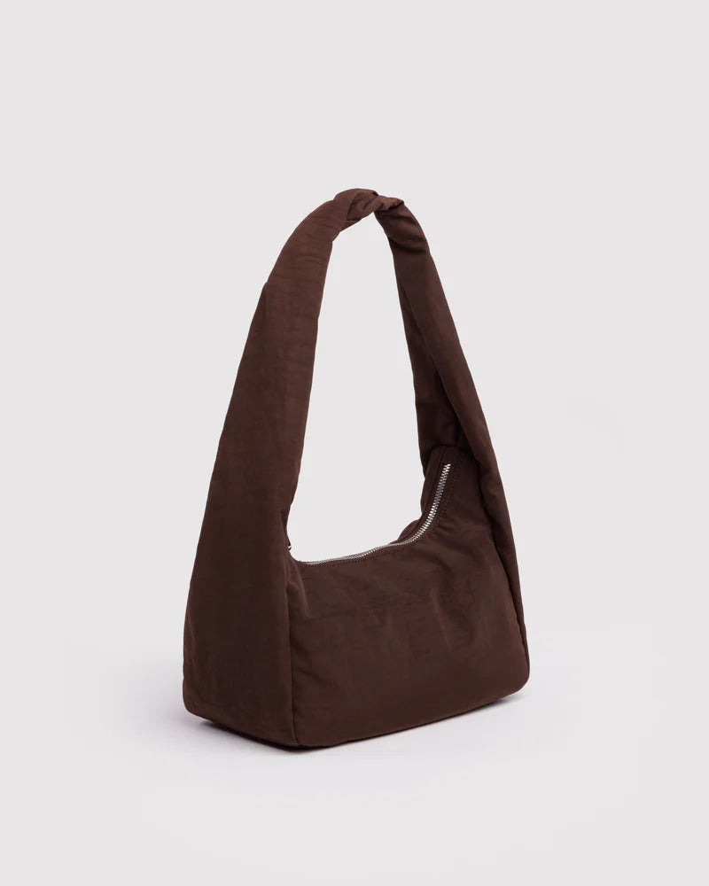Small Nylon Meringue Bag- Coffee