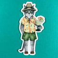 Margarita Cat Sticker