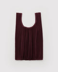 Pleated Baggu - Mahogany