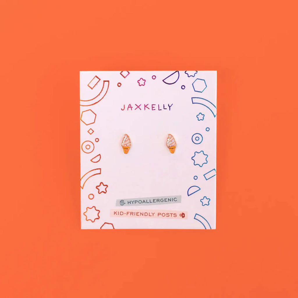 Kids Earrings: Ice Cream