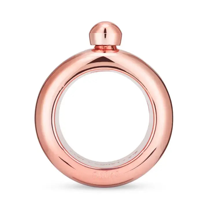 Rose Gold Bangle Flask 3oz