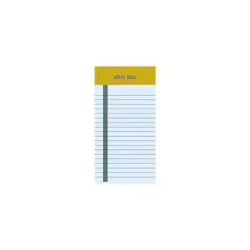 Extra Small Notepad- Shit List