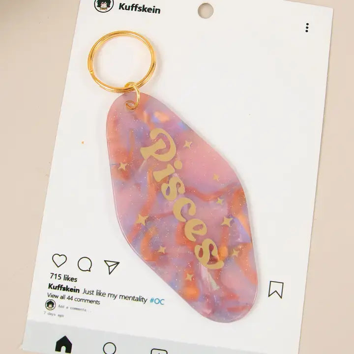 Keychain- Pisces
