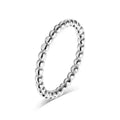 Beaded Stainless Ring- 6