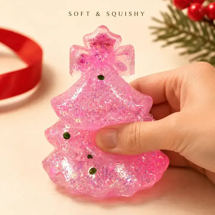 Christmas Tree Squishy- Pink
