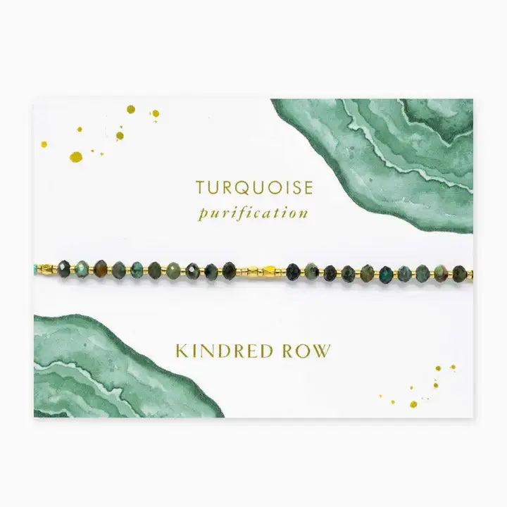 Turquoise Healing Gemstone Stacking Bracelet