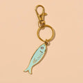 Enamel Keychain- Sardine
