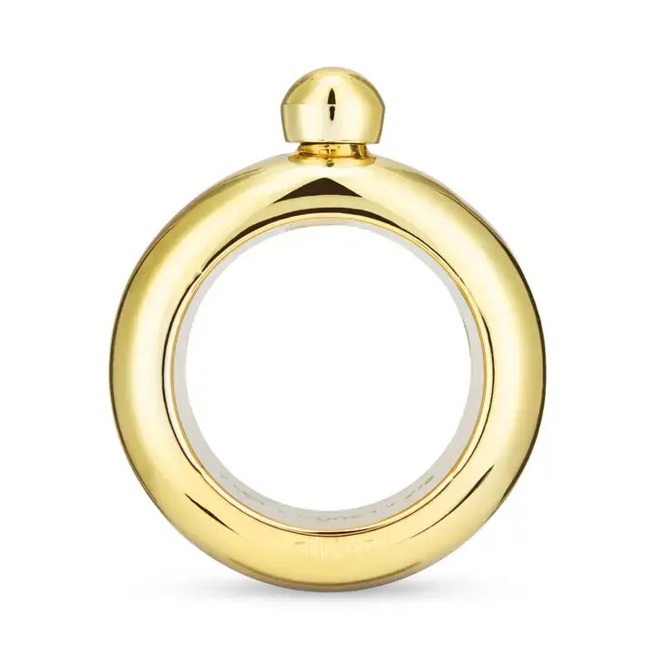 Gold Bangle Flask 3oz