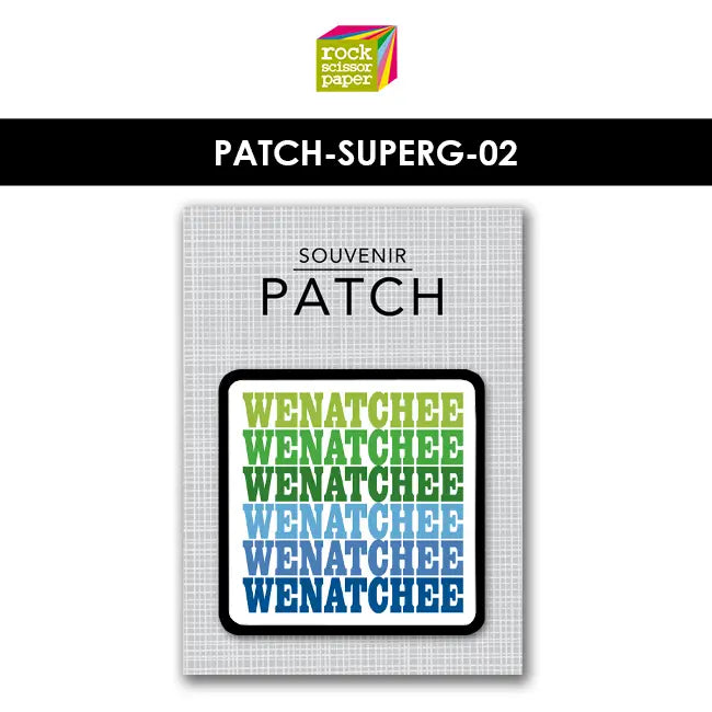 Wenatchee Iron On Patch- Cool