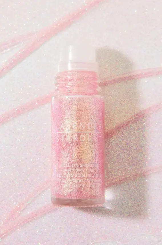 Roll-On Shimmer- Strawberry Scented Pink
