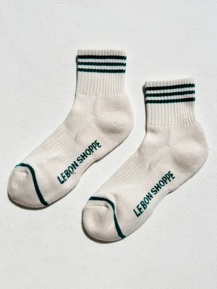Girlfriend Socks- Egret