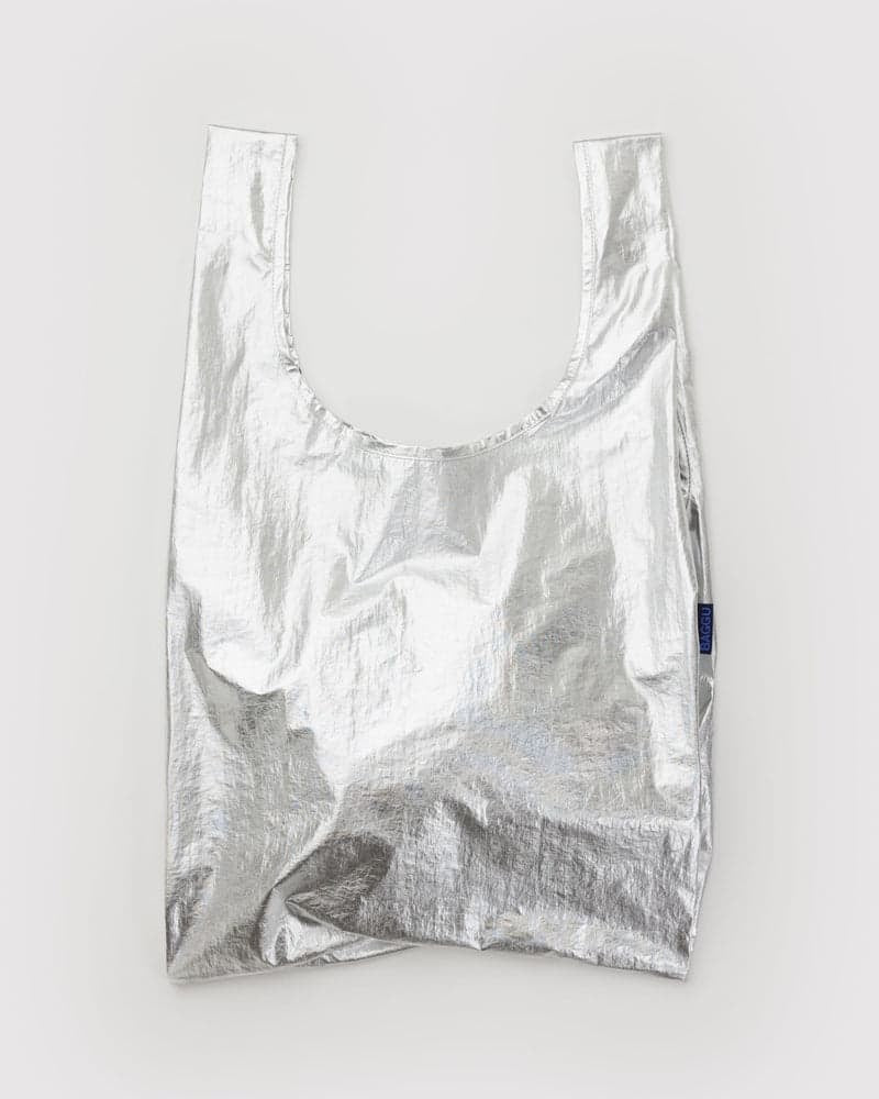 Standard Baggu - Chrome Metallic