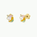Kids Earrings: Unicorn
