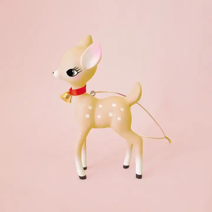 Retro Deer Ornament- Clarice