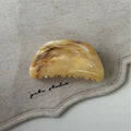 Brown Marble Claw Clip- Bean